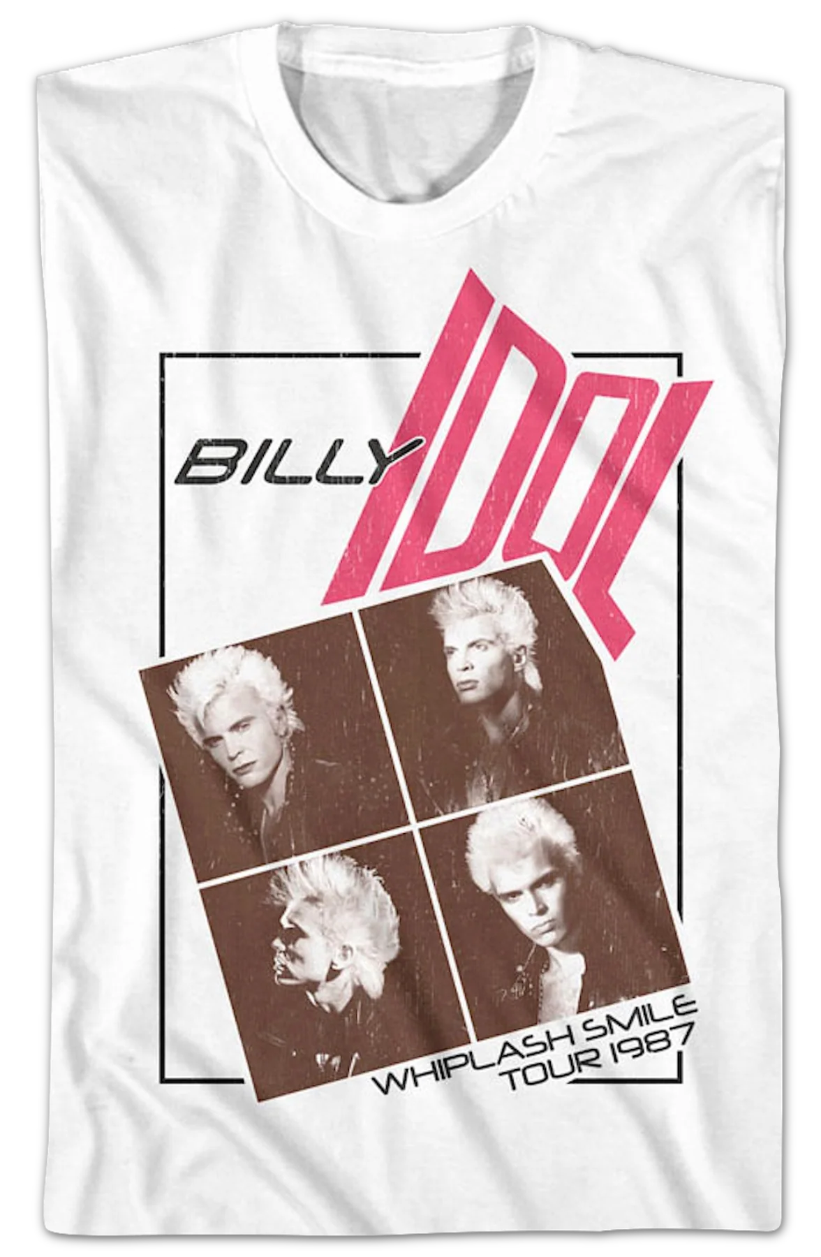 Whiplash Smile Tour Billy Idol T-Shirt - Image 2