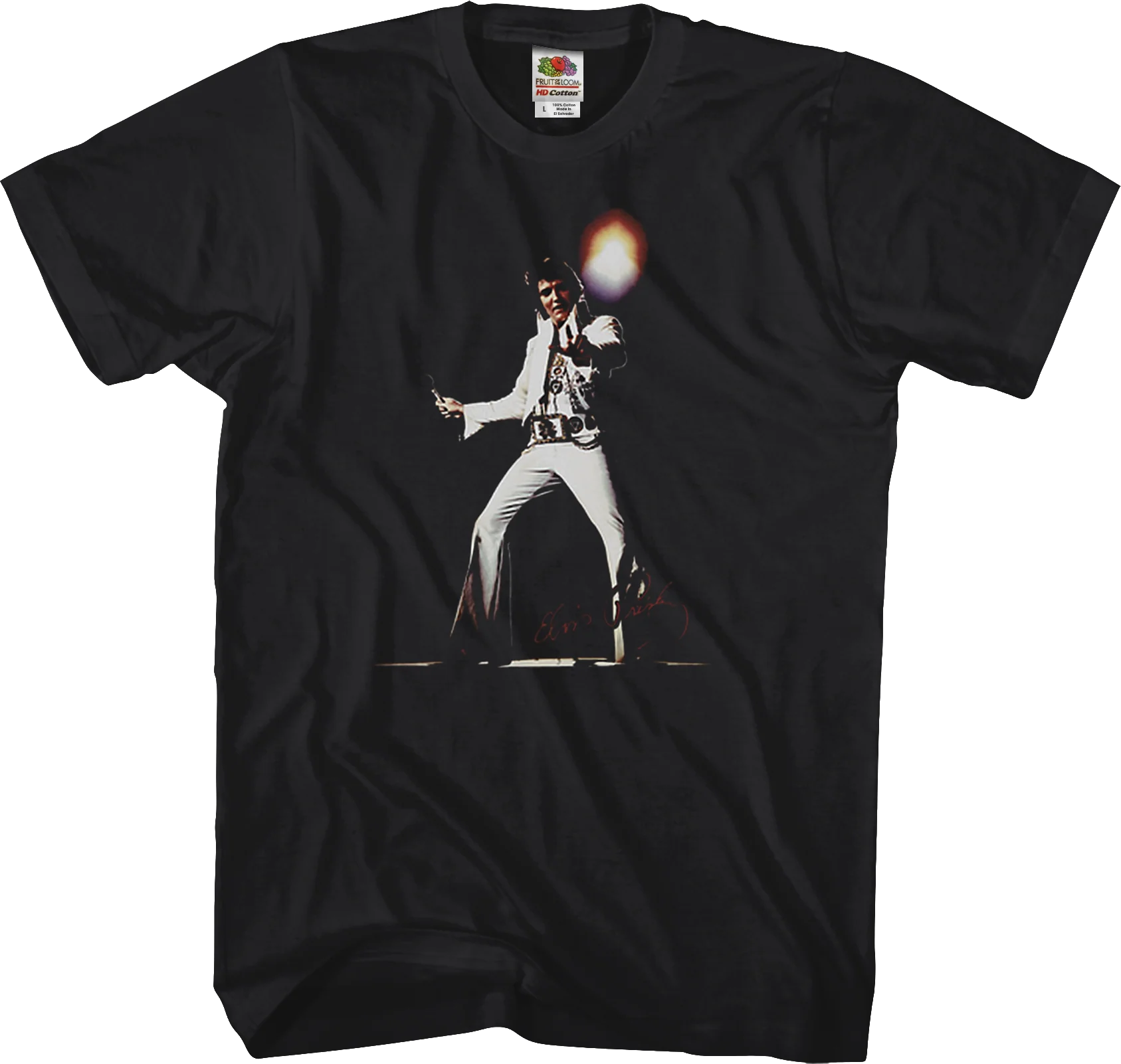 White Jumpsuit Elvis Presley T-Shirt