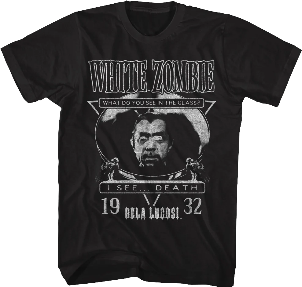 White Zombie What Do You See In The Glass? Bela Lugosi T-Shirt