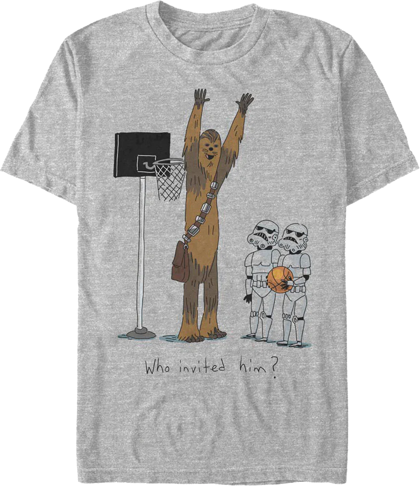 Who Invited Him Star Wars T-Shirt
