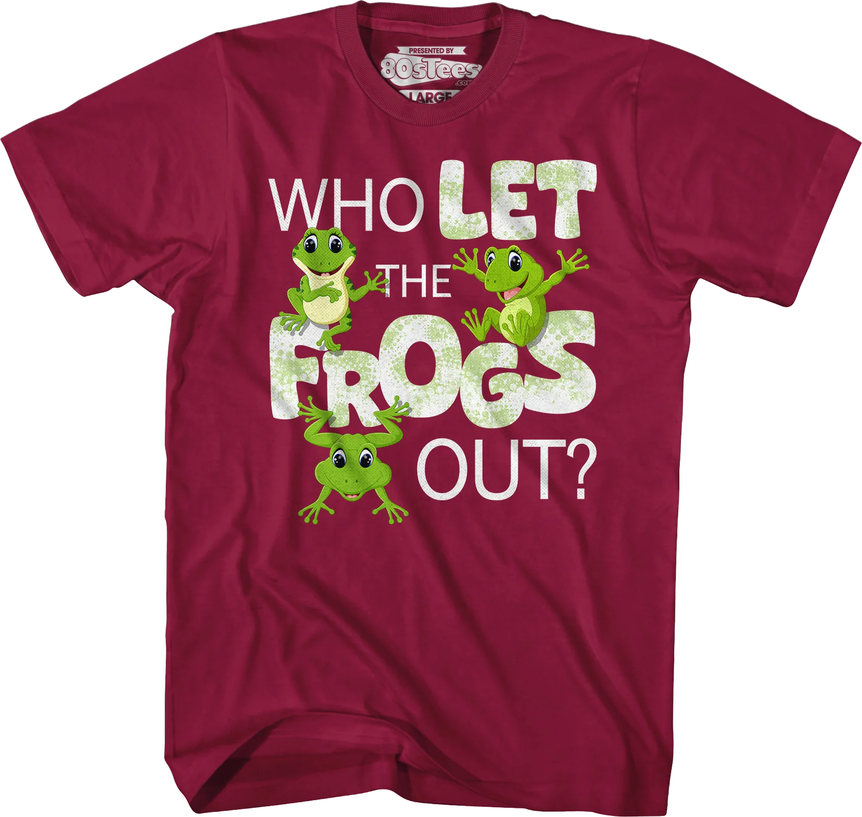 Who Let The Frogs Out T-Shirt - Image 3