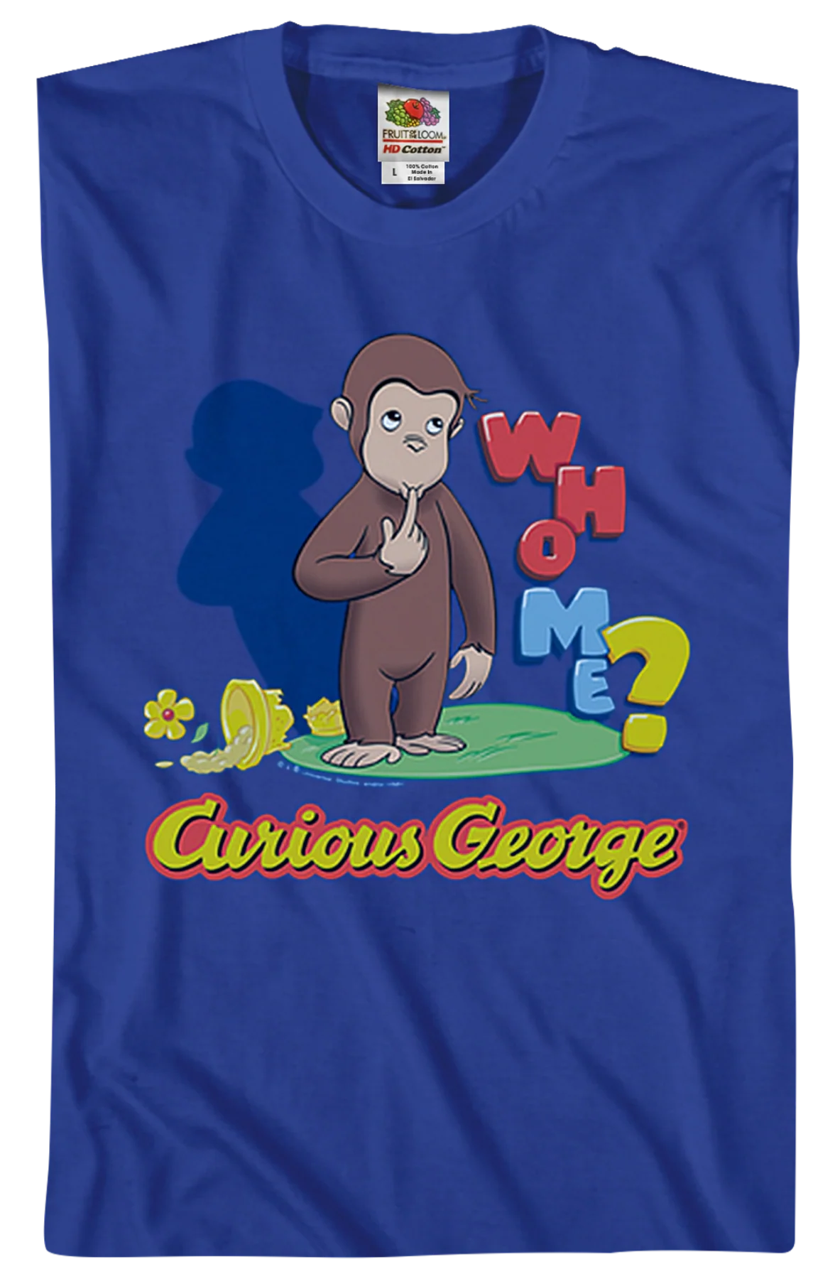 Who Me Curious George T-Shirt - Image 2