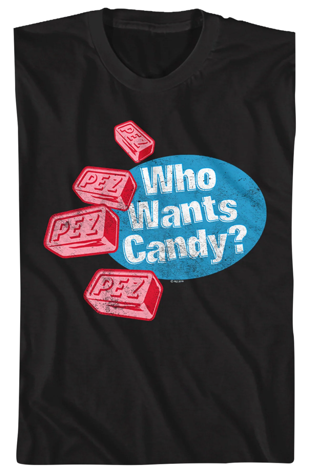 Who Wants Candy Pez T-Shirt - Image 2