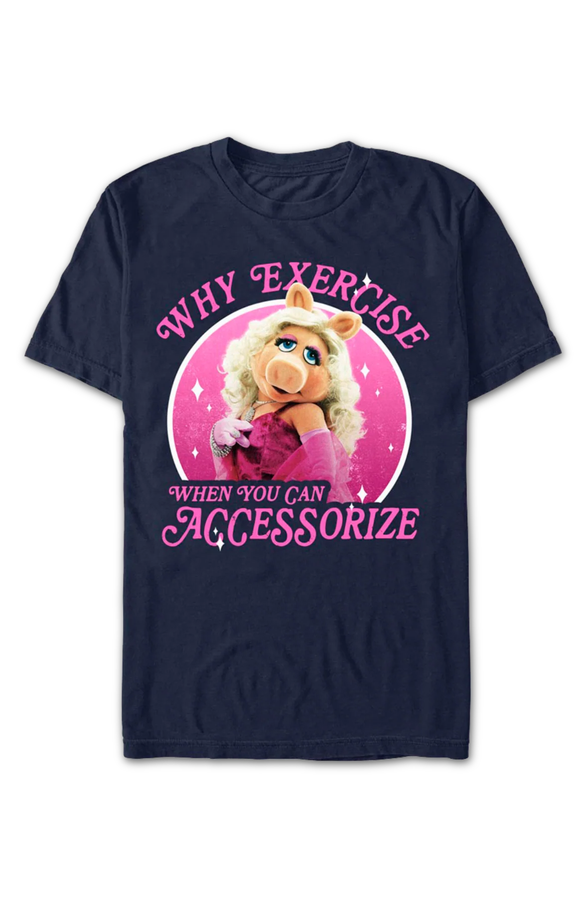 Why Exercise Miss Piggy Muppets T-Shirt - Image 2