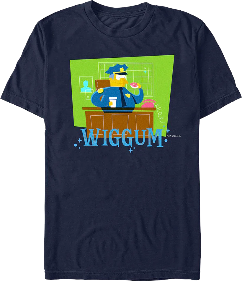 Wiggum Simpsons T-Shirt