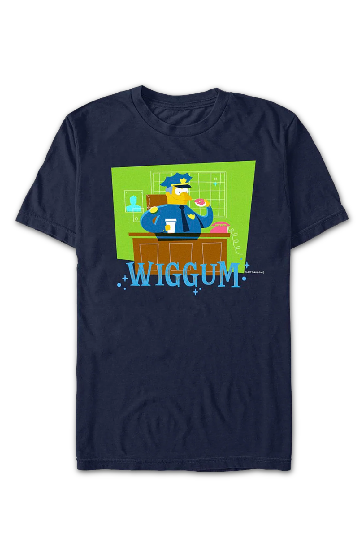Wiggum Simpsons T-Shirt - Image 2