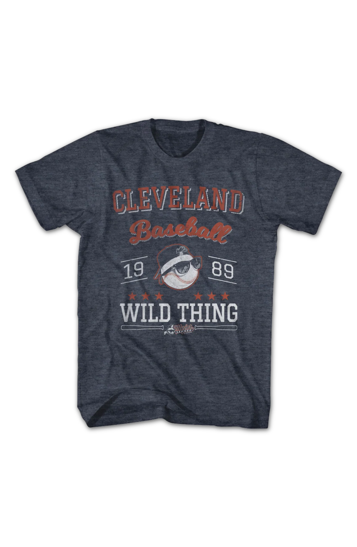 Wild Thing Cleveland Baseball 1989 Major League T-Shirt - Image 2