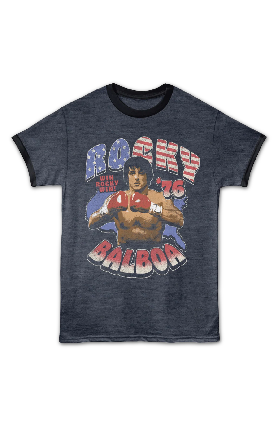 Win Rocky Win '76 Rocky Ringer Shirt - Image 2