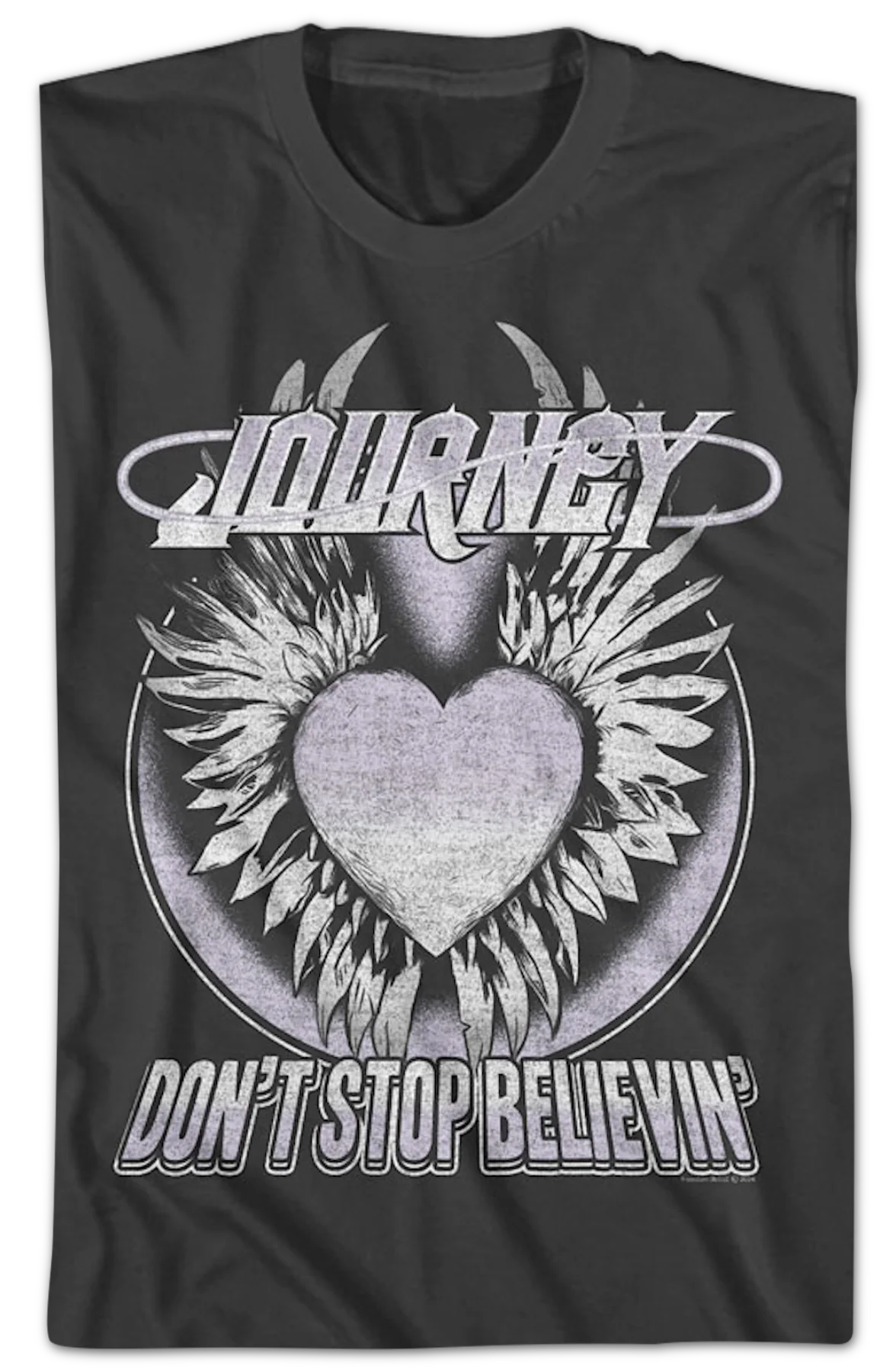 Winged Heart Don't Stop Believin' Journey T-Shirt - Image 2