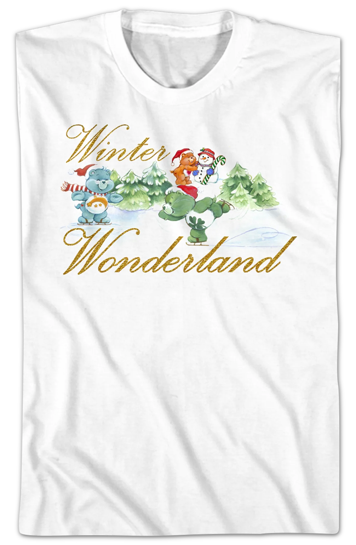 Winter Wonderland Care Bears T-Shirt - Image 3