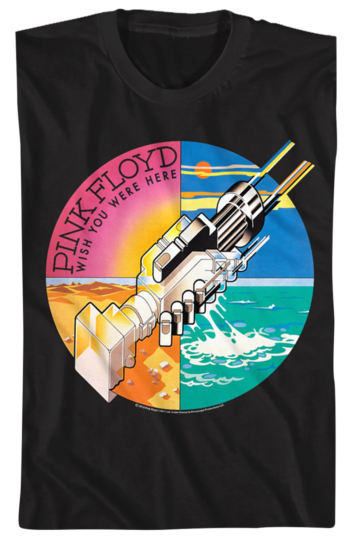 Wish You Were Here Alternate Cover Pink Floyd T-Shirt - Image 2