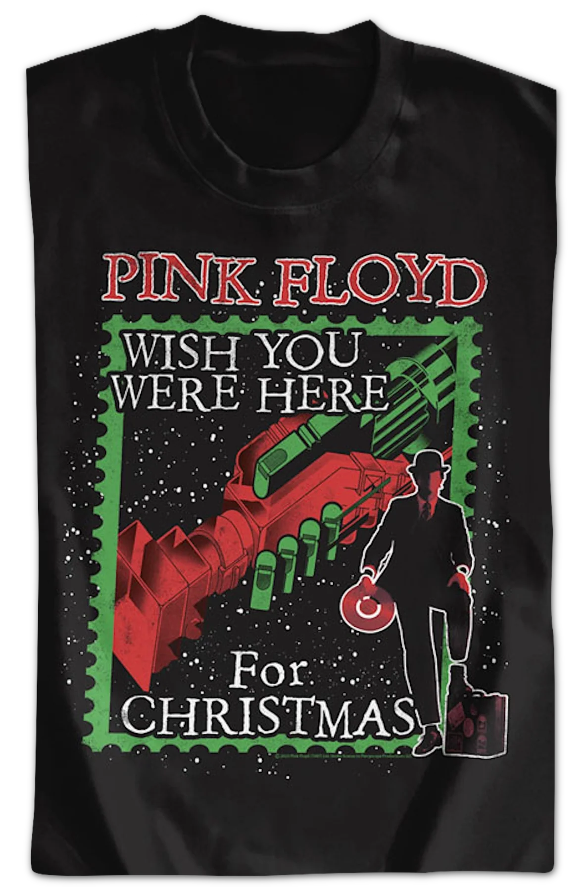 Wish You Were Here For Christmas Pink Floyd Sweatshirt - Image 2