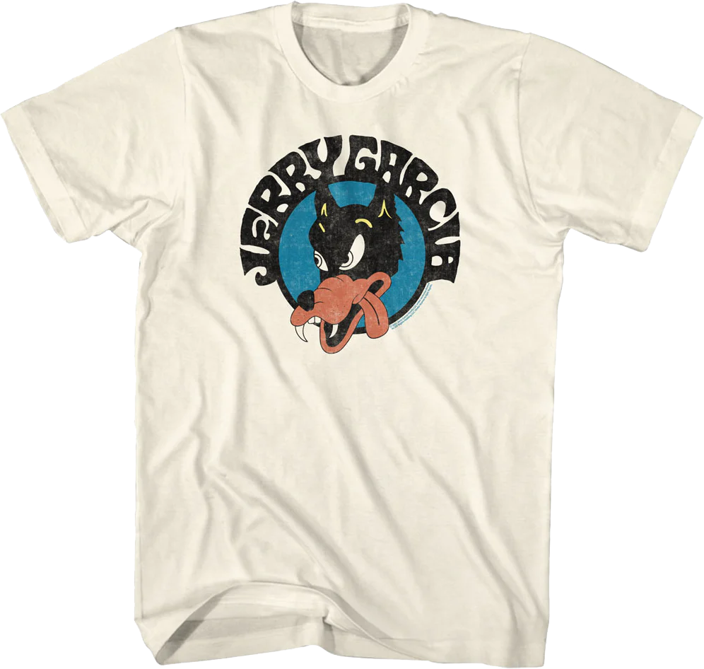 Wolf Jerry Garcia T-Shirt