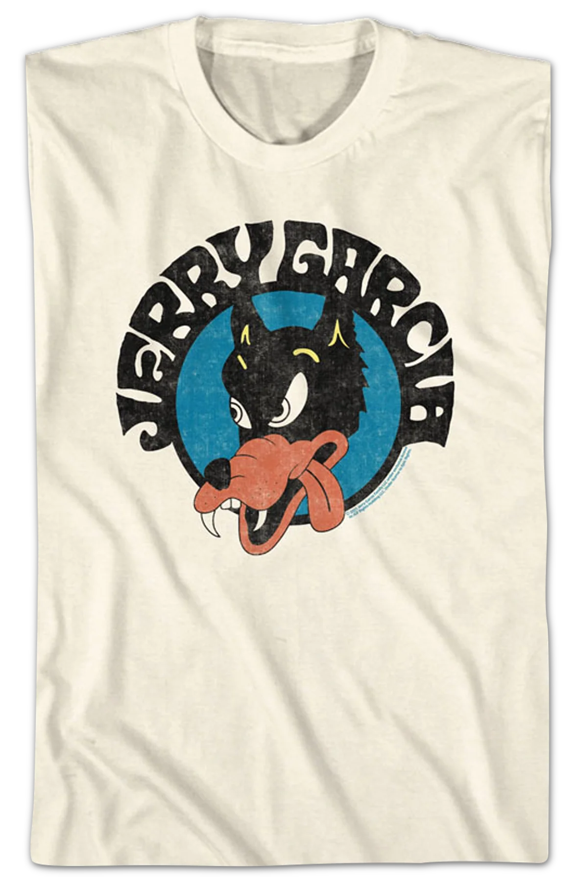 Wolf Jerry Garcia T-Shirt - Image 2