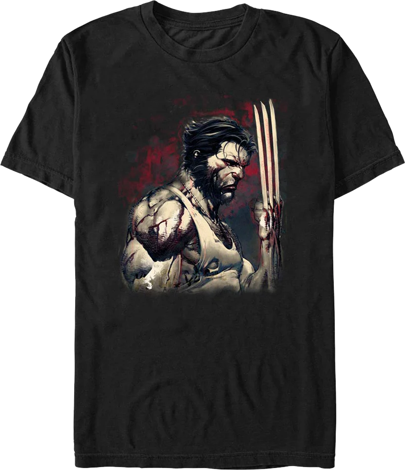 Wolverine Blood And Steel Marvel Comics T-Shirt
