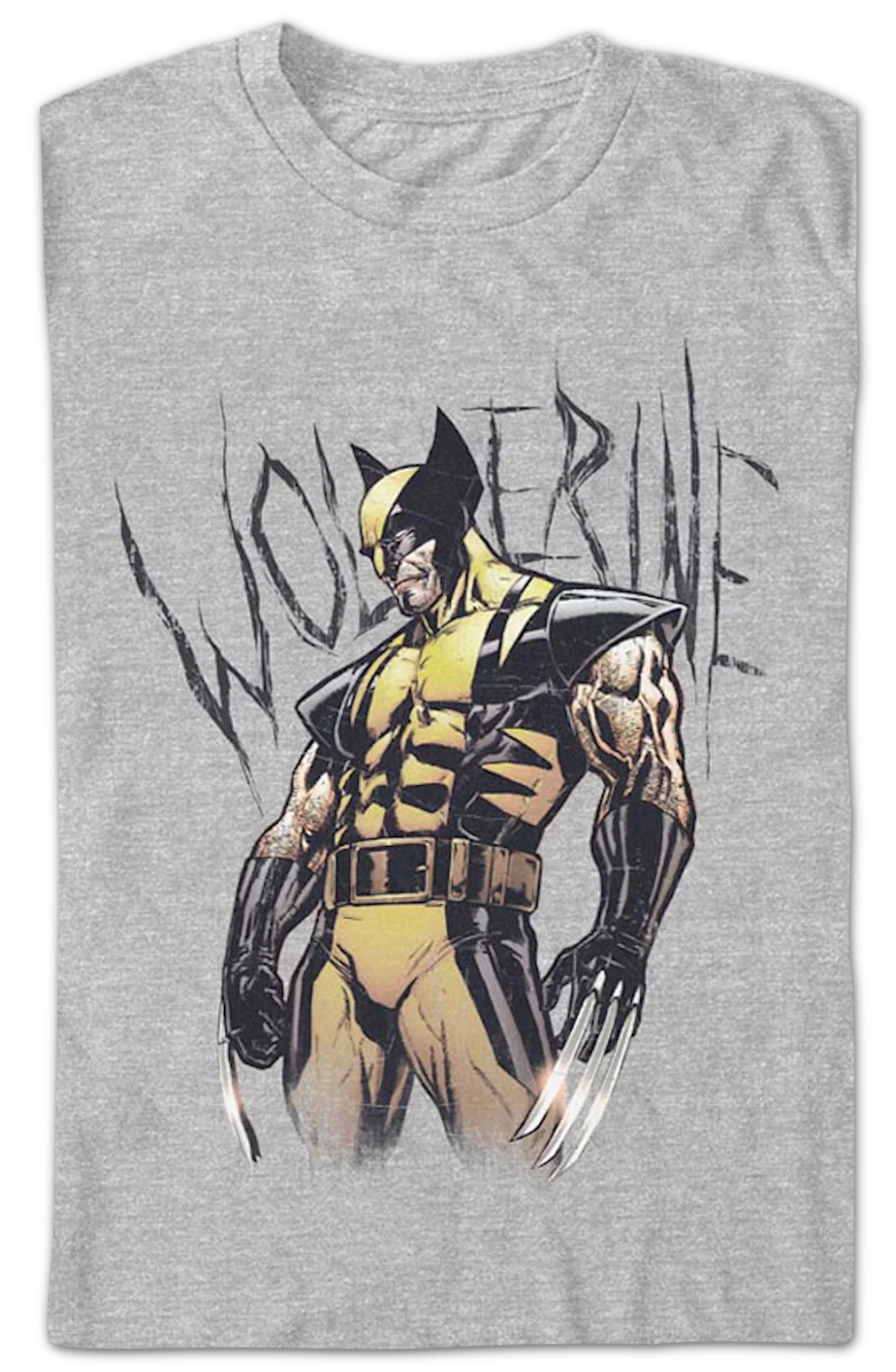 Wolverine Carved Name X-Men Marvel Comics T-Shirt - Image 2