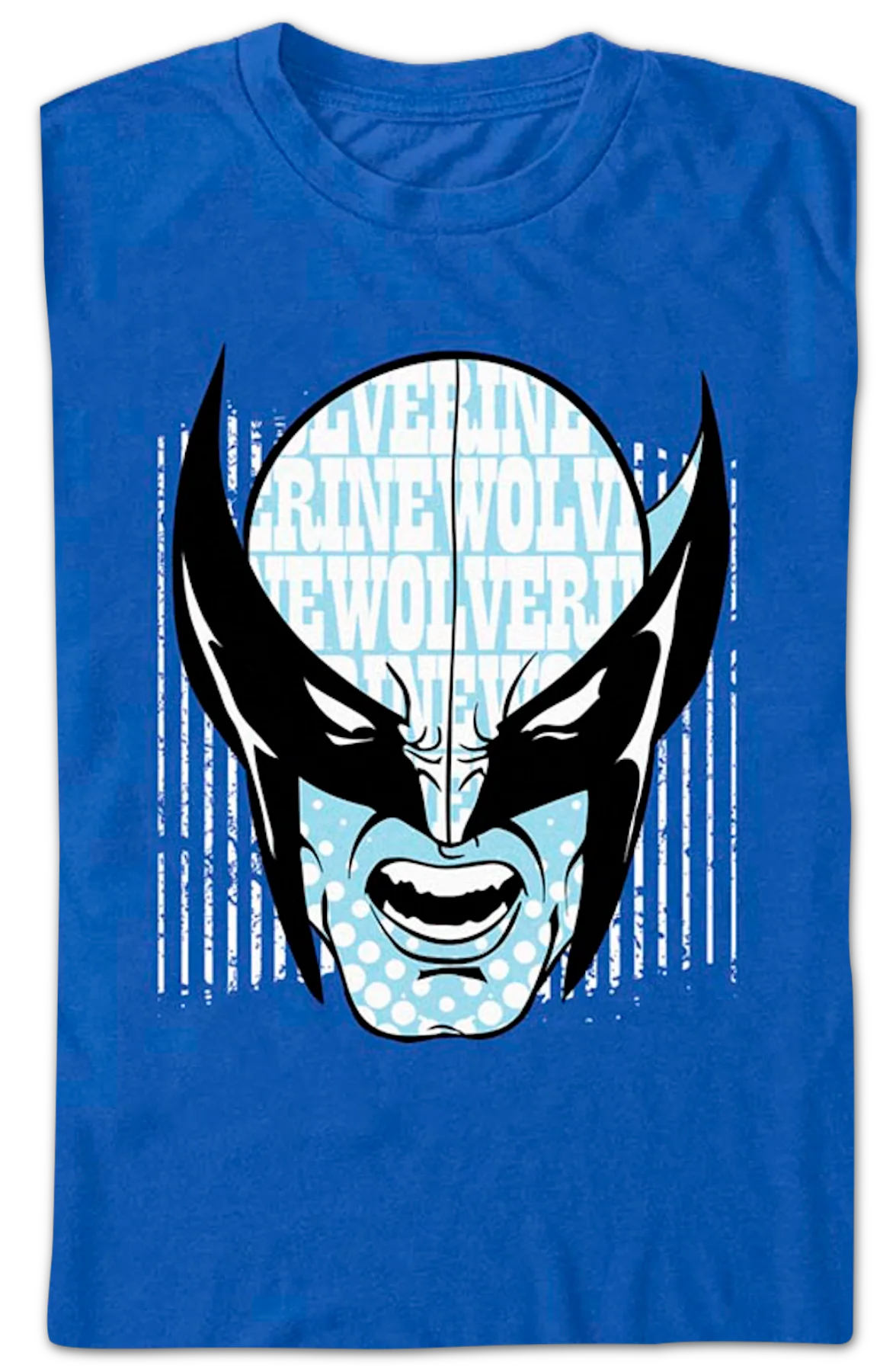 Wolverine Mask Marvel Comics T-Shirt - Image 2