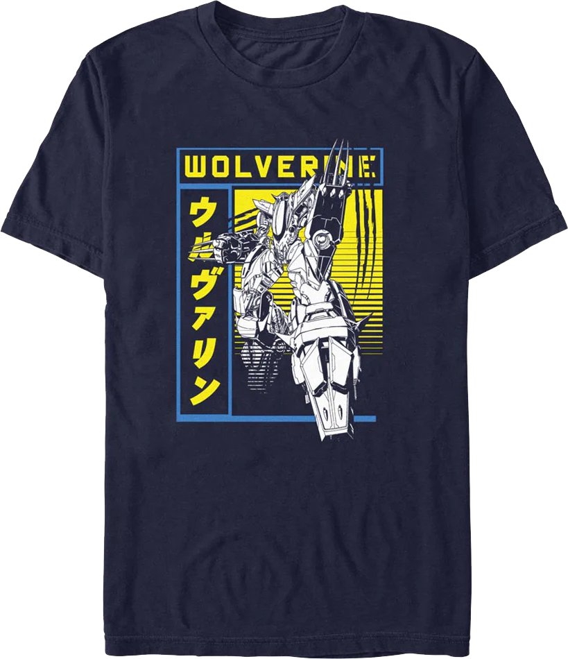 Wolverine Robot Mode Marvel Comics T-Shirt