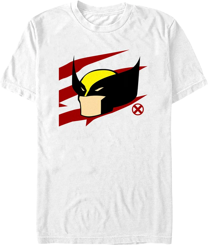 Wolverine Simple Stripes Marvel Comics T-Shirt