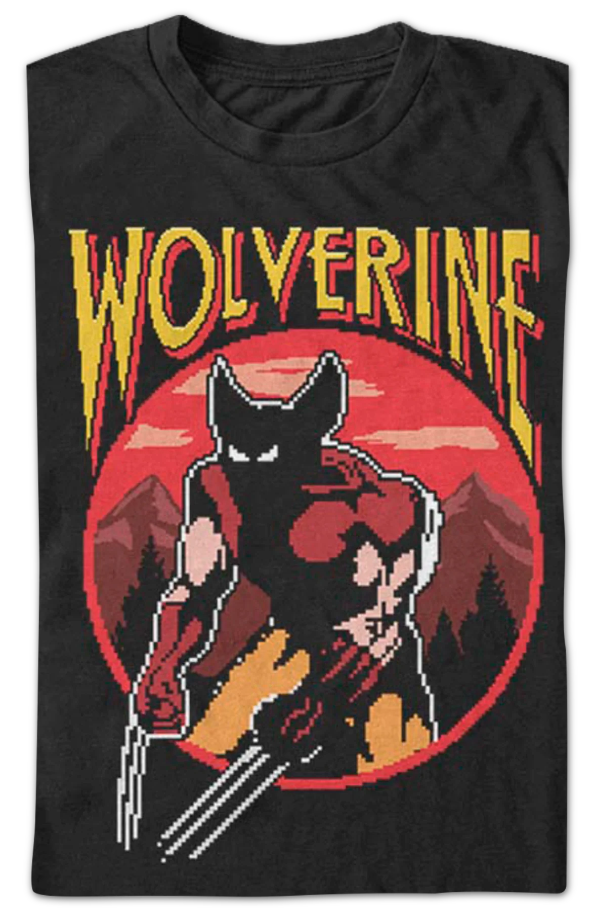 Wolverine Start Screen Marvel Comics T-Shirt - Image 2