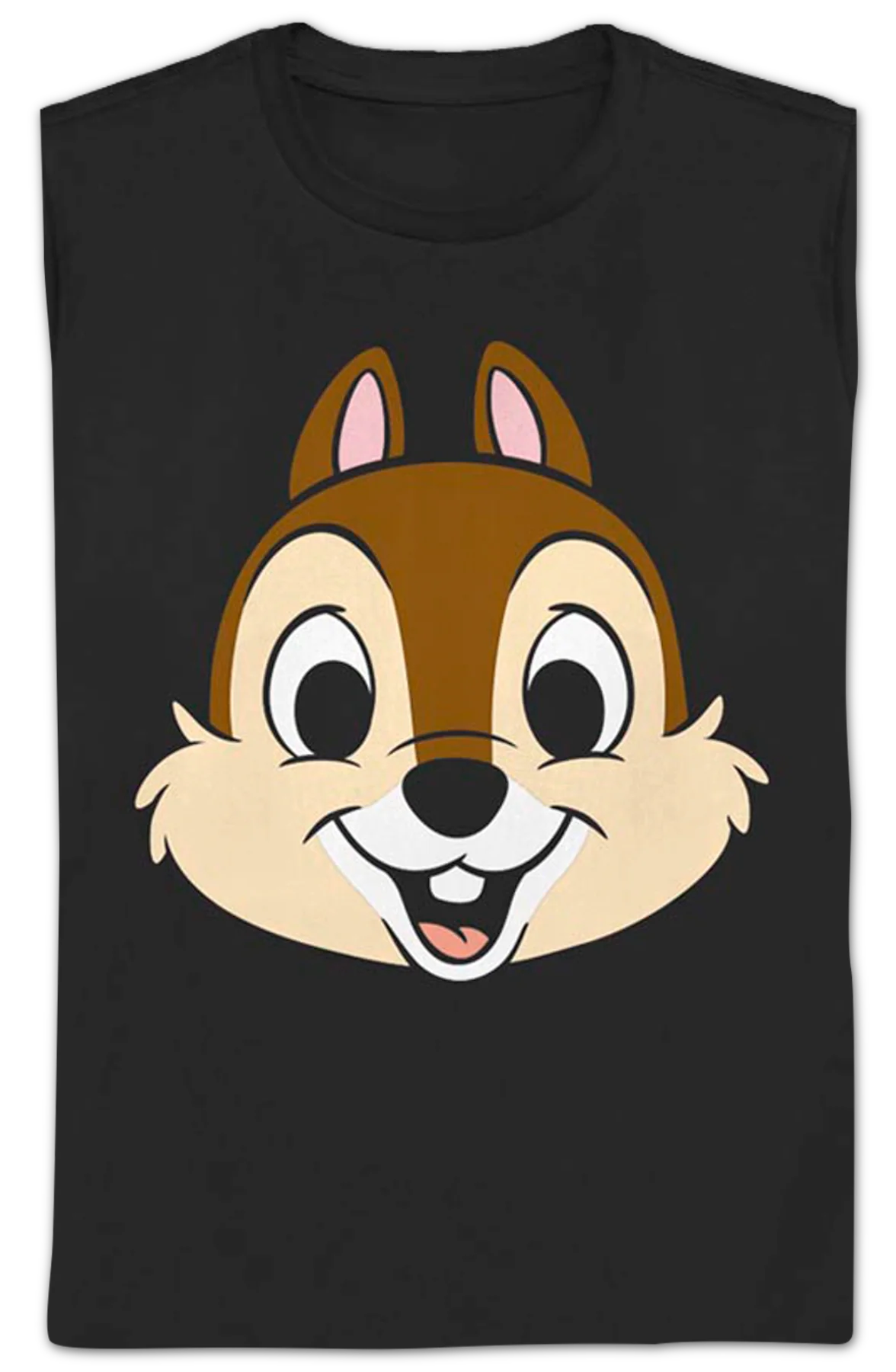 Women Black Chip's Head Chip 'n Dale Rescue Rangers Shirt - Image 2