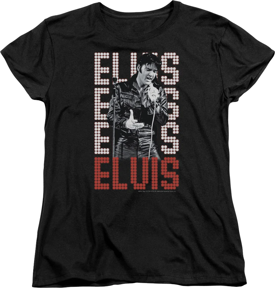 Womens '68 Comeback Special Elvis Presley Shirt