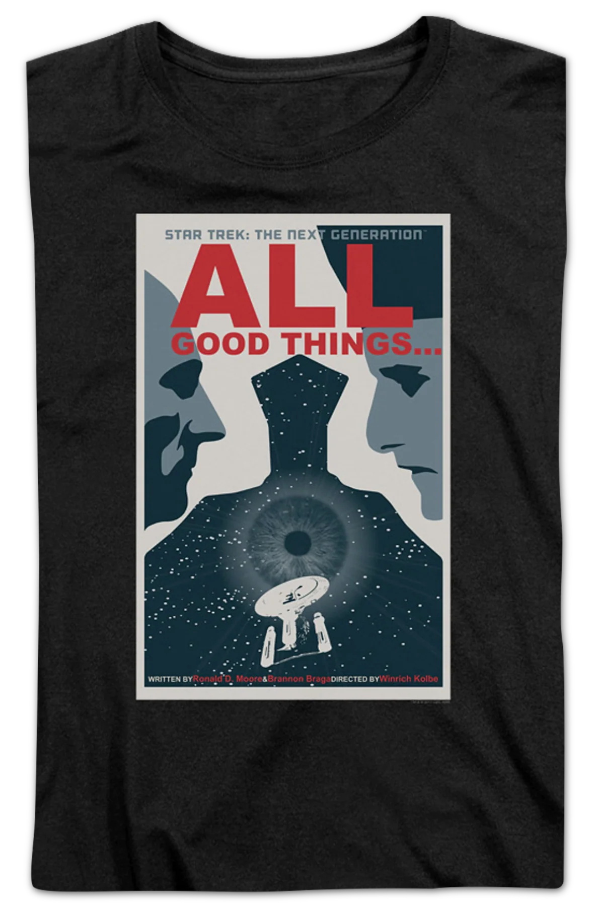 Womens All Good Things Star Trek The Next Generation Shirt - Image 2