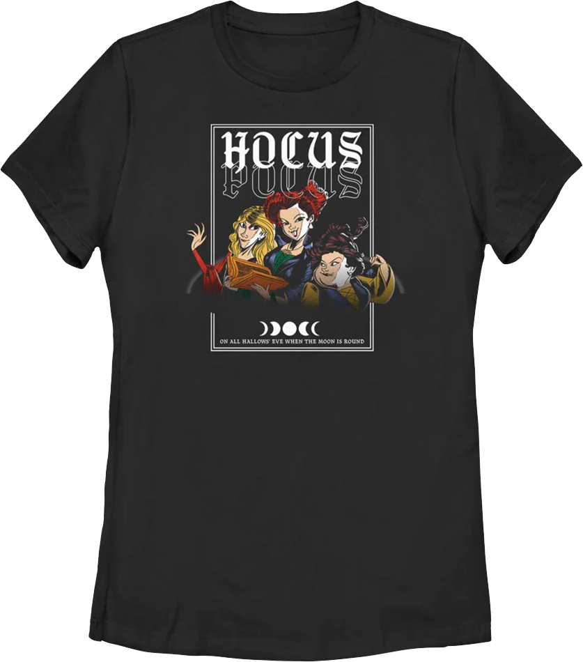 Womens All Hallows Eve Hocus Pocus Shirt