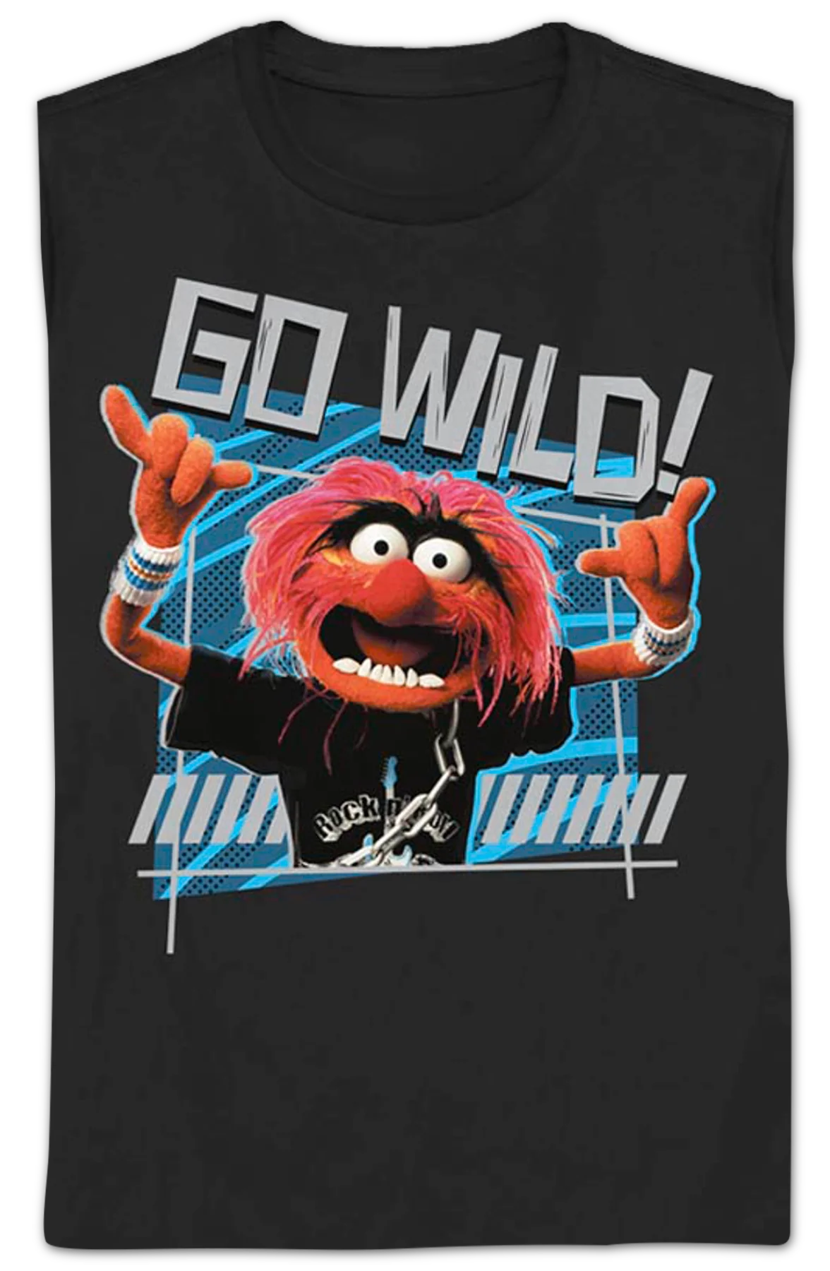 Womens Animal Go Wild Muppets Shirt - Image 2