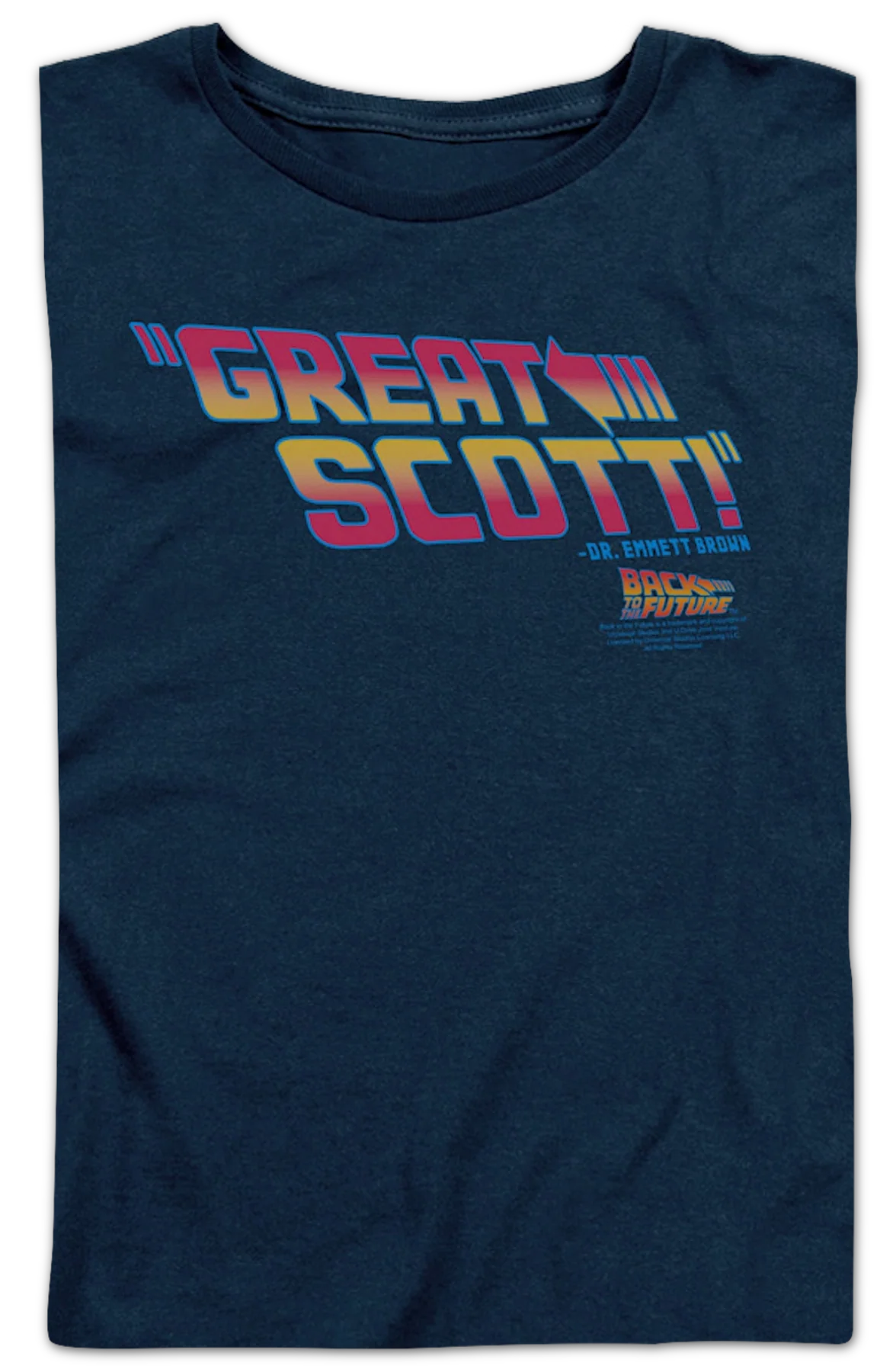 Womens Back To The Future Great Scott Shirt - Image 2