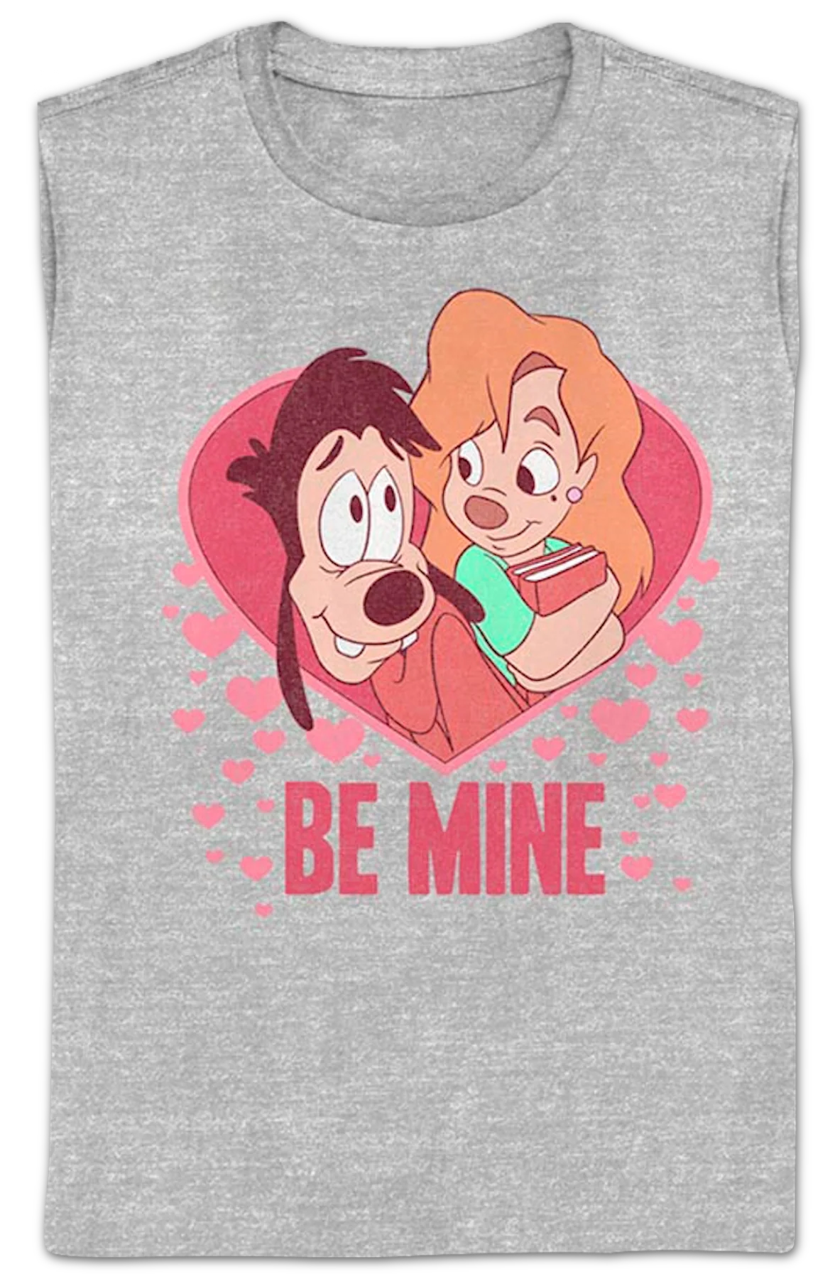 Womens Be Mine Goofy Movie Disney Shirt - Image 2