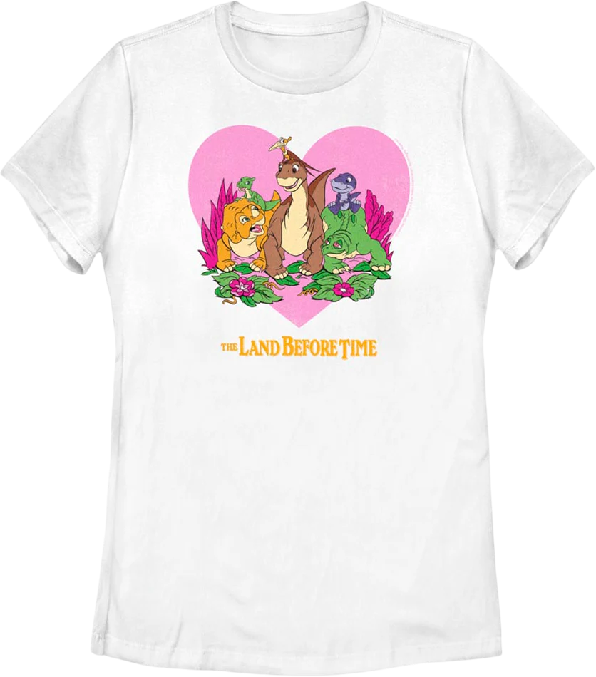 Womens Best Friends Land Before Time Shirt