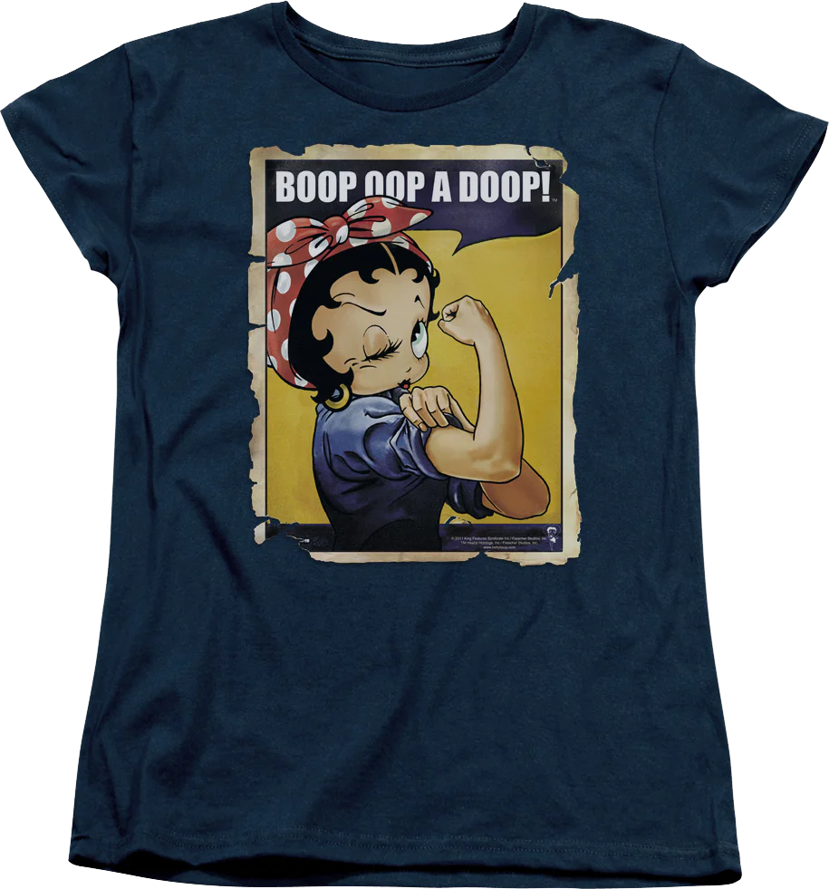 Womens Boop Oop A Doop Betty Boop Shirt