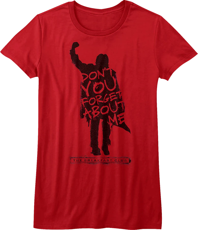 Womens Breakfast Club Don't You Forget About Me Shirt