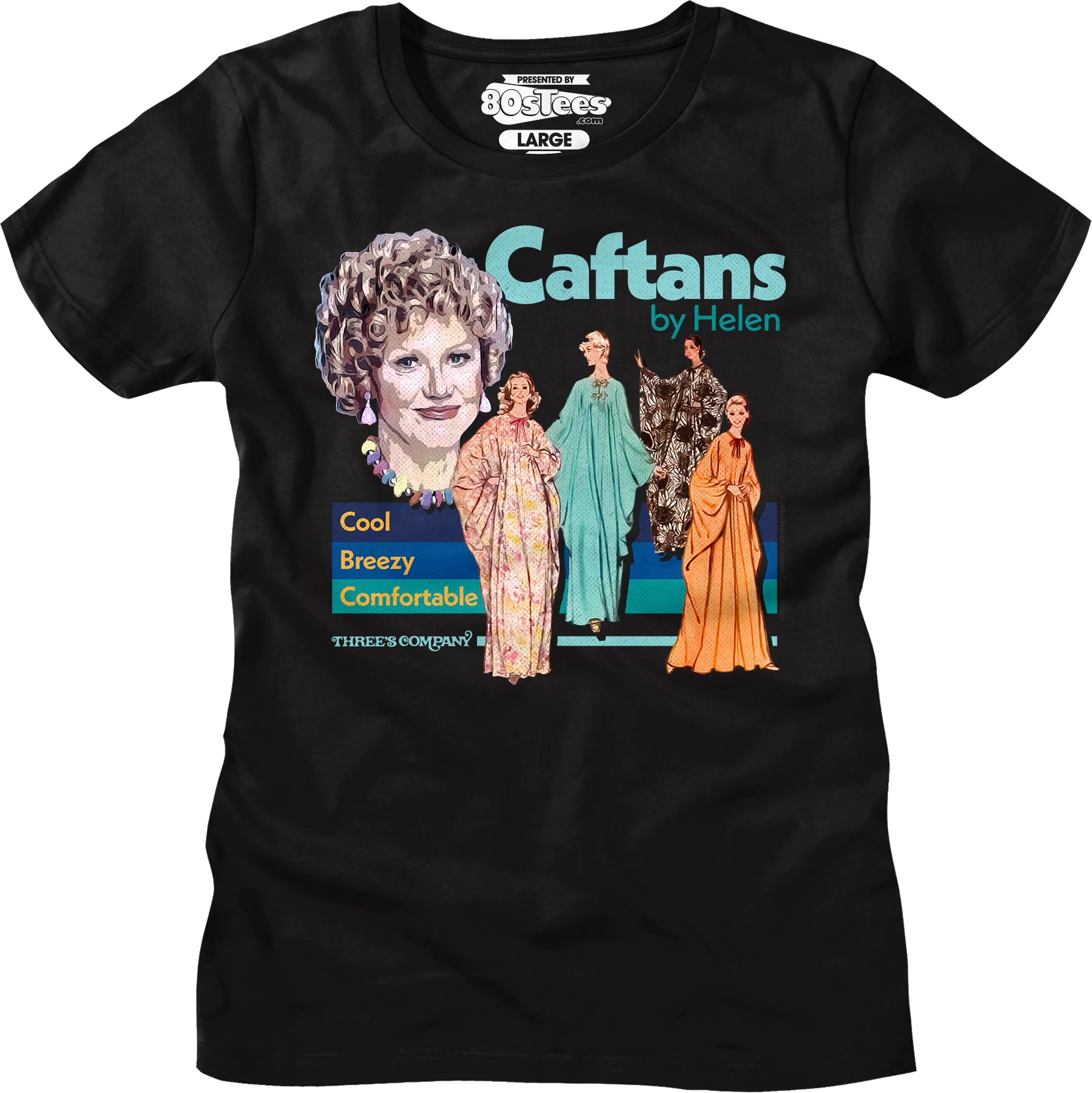 Womens Caftans by Helen Three's Company Shirt