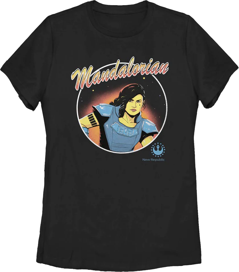 Womens Cara Dune The Mandalorian Star Wars Shirt