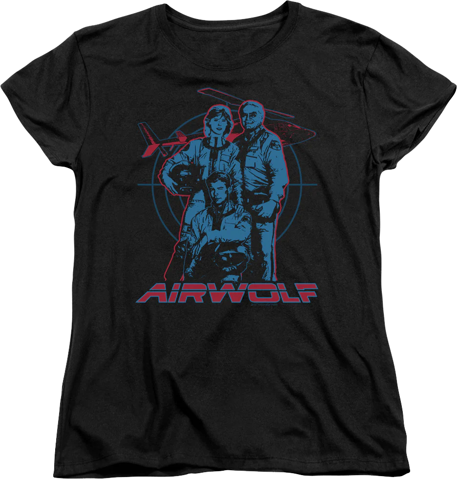 Womens Cast Airwolf Shirt