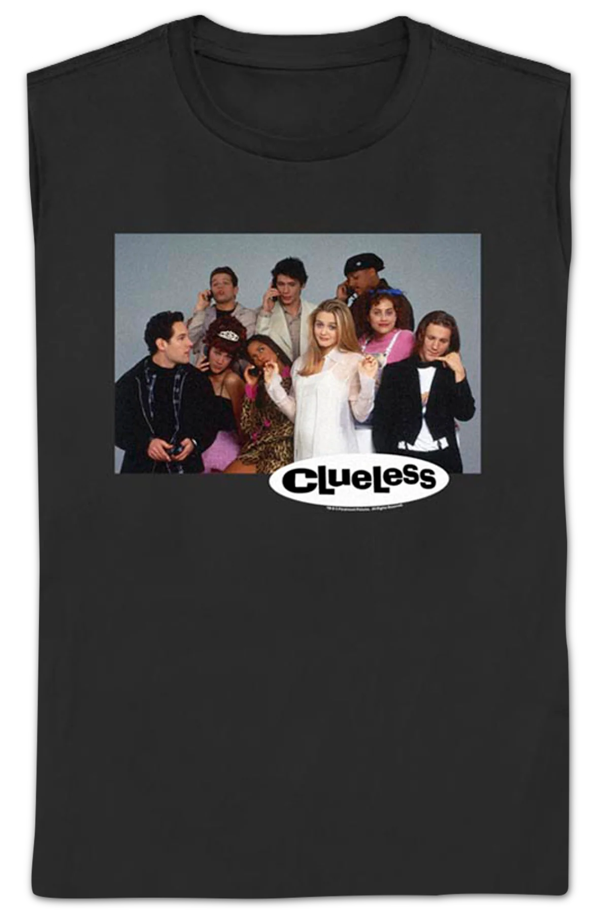 Womens Cast Photo Clueless Shirt - Image 2