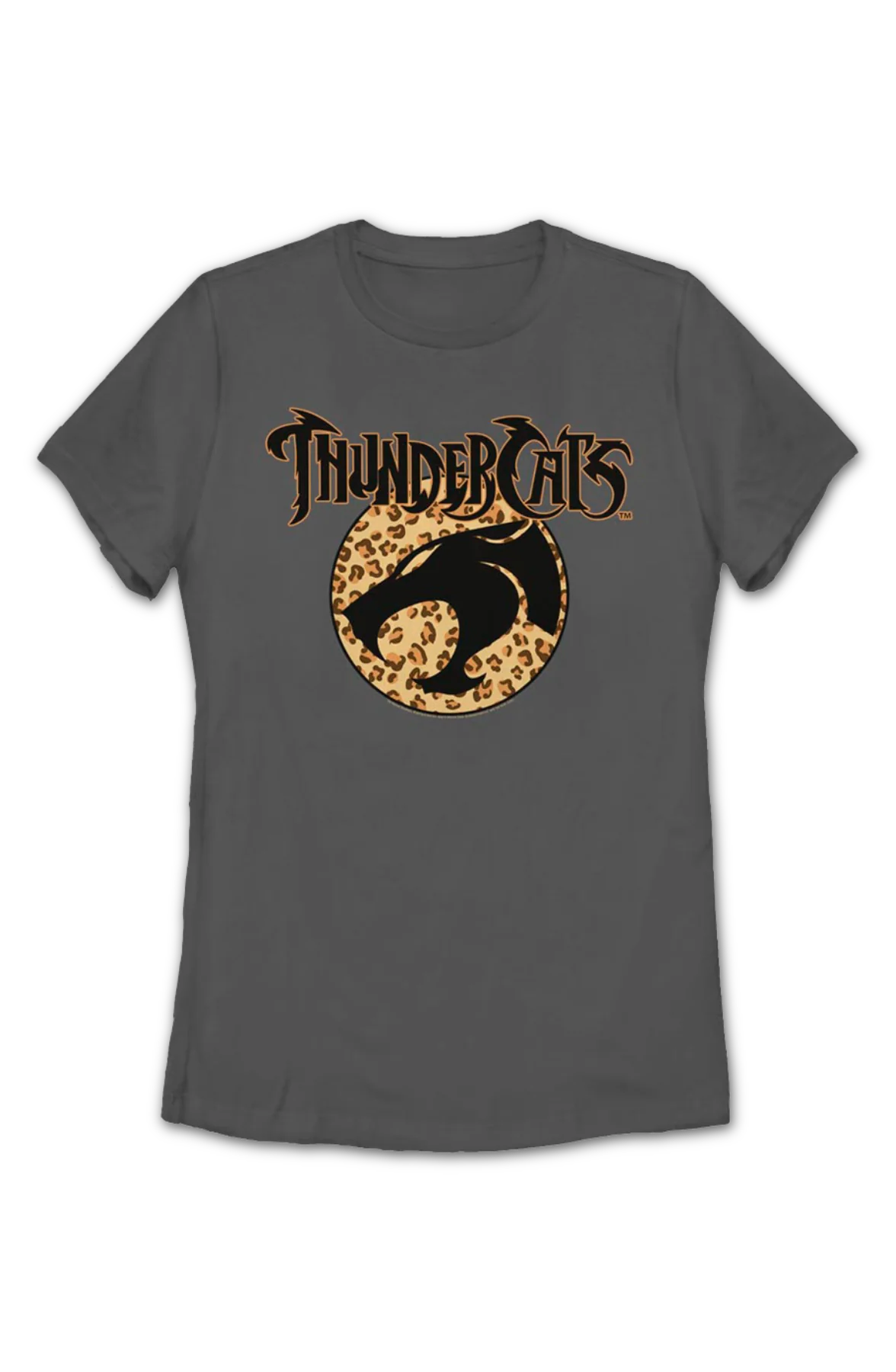Womens Cheetah Print Logo ThunderCats Shirt - Image 2