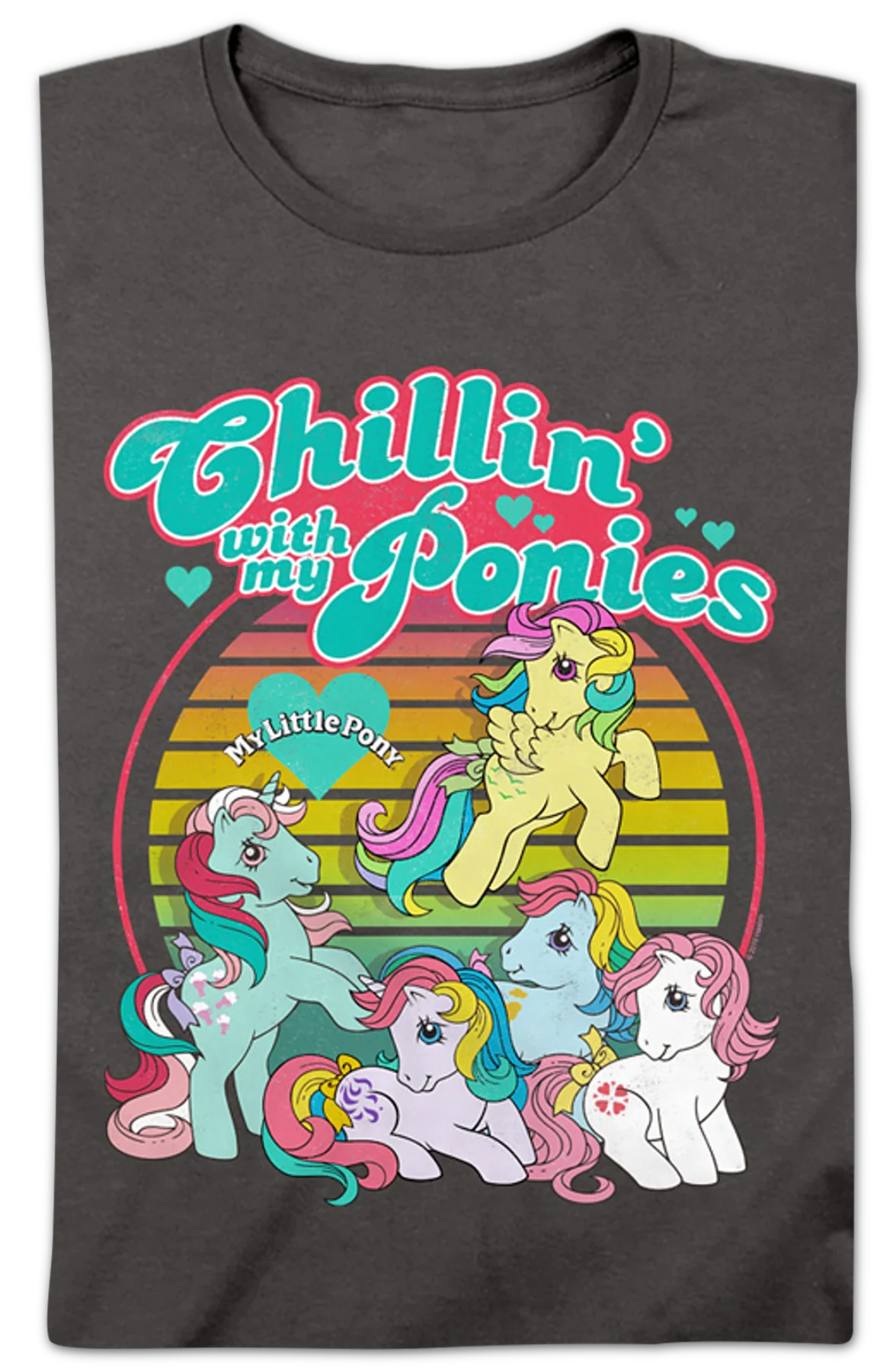 Womens Chillin' With My Ponies My Little Pony Shirt - Image 2