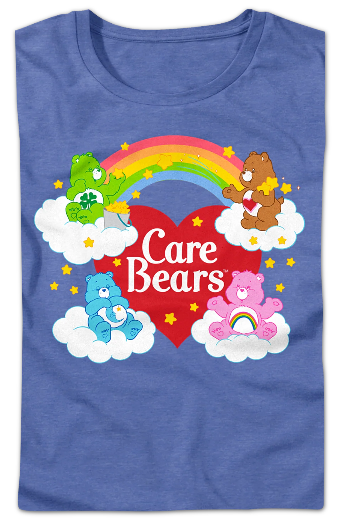 Womens Classic Logo Care Bears Shirt - Image 2