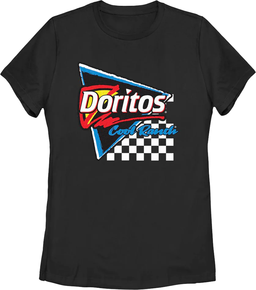 Womens Cool Ranch Checkerboard Doritos Shirt