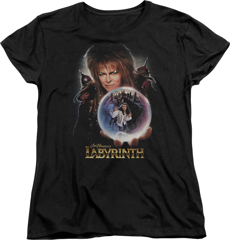Womens Crystal Ball Labyrinth Shirt