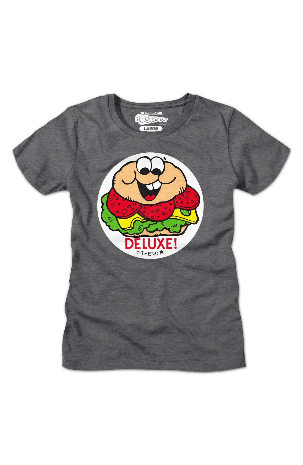 Womens Deluxe Salami Sandwich Scratch N Sniff Shirt - Image 2