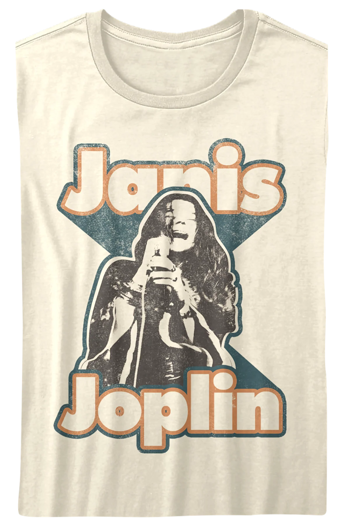 Womens Distressed Janis Joplin Shirt - Image 2