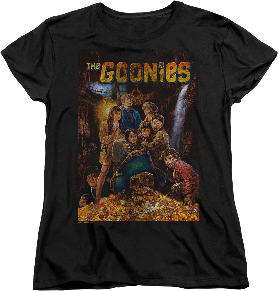 Womens Distressed Poster Goonies Shirt