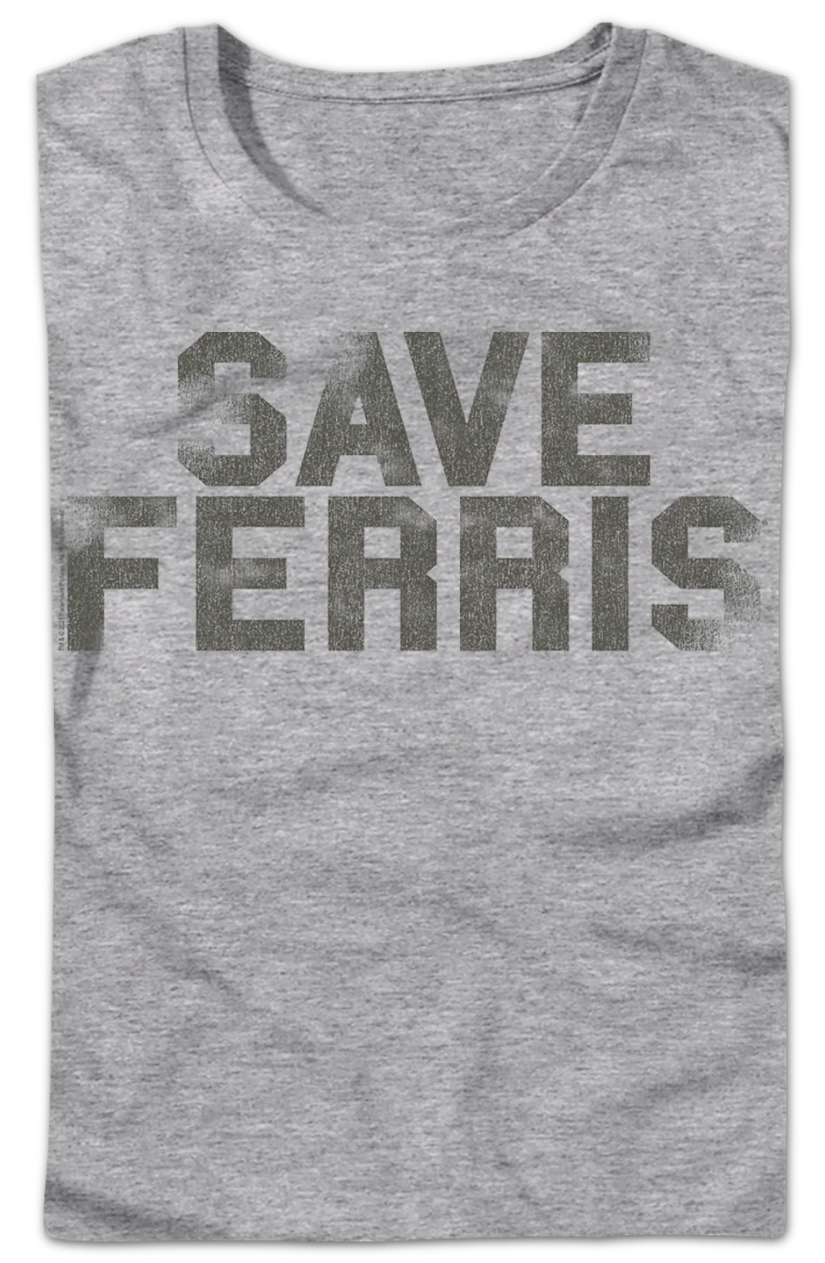Womens Distressed Save Ferris Bueller Shirt - Image 2