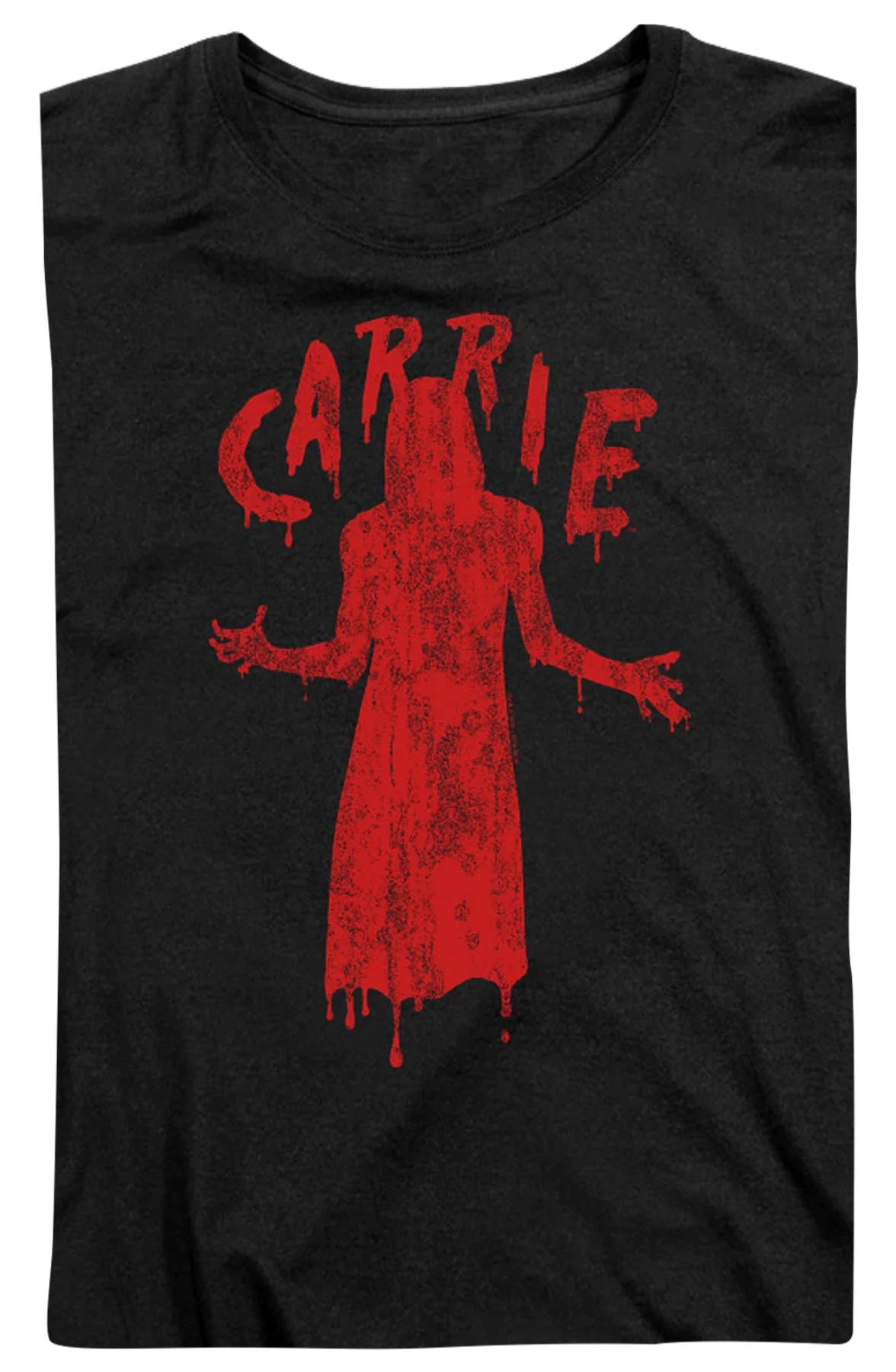 Womens Dripping Blood Carrie Shirt - Image 2