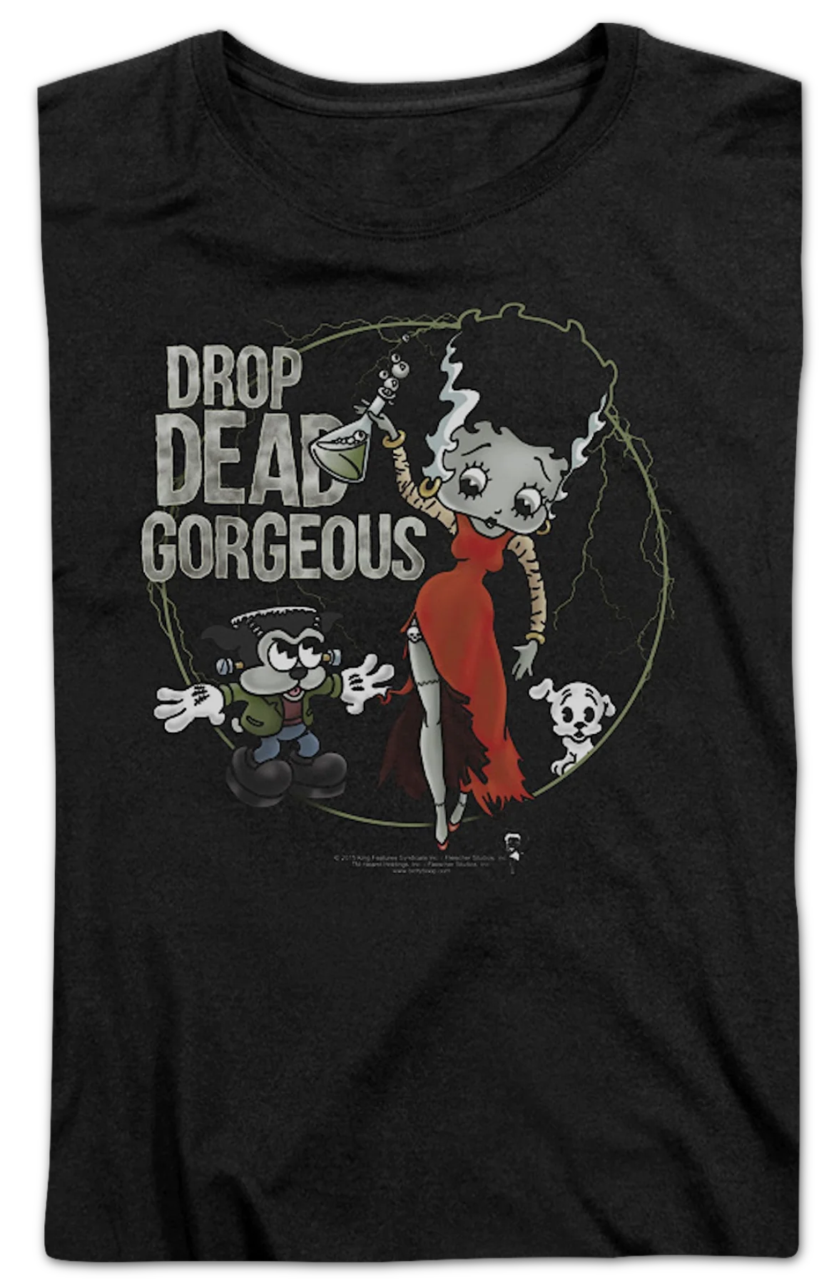 Womens Drop Dead Gorgeous Betty Boop Shirt - Image 2