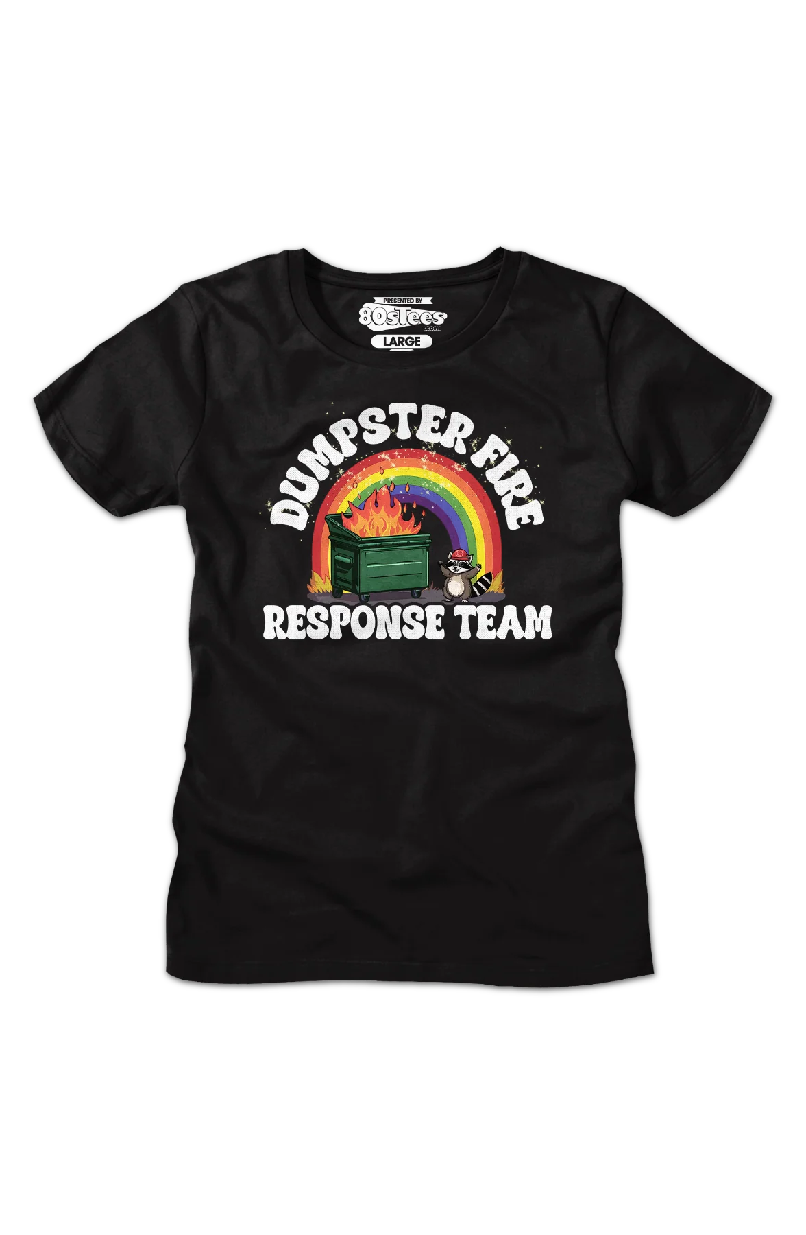 Womens Dumpster Fire Response Team Shirt - Image 2
